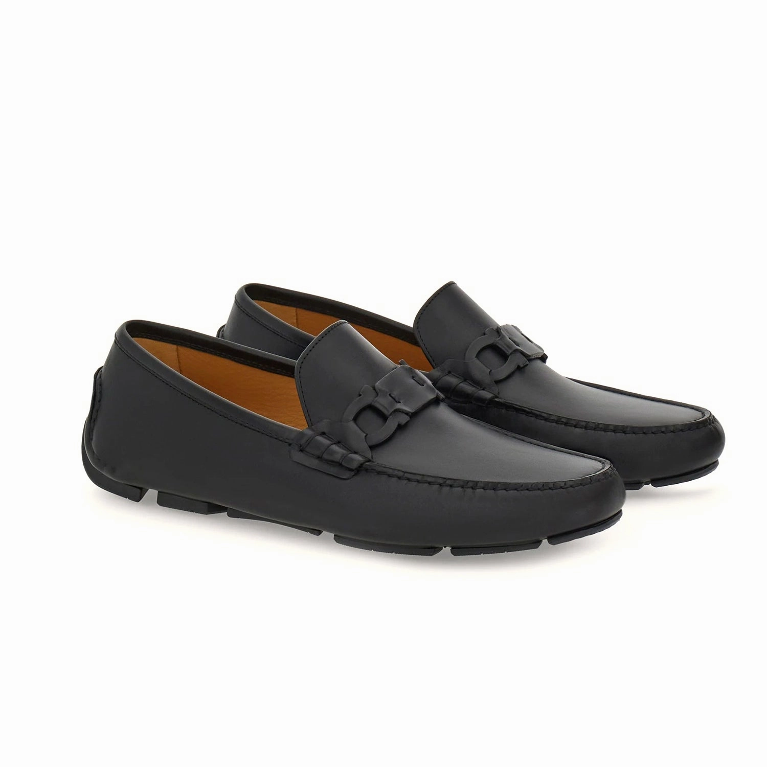 Clean Suede Loafers Byte Gancini Driver Loafer