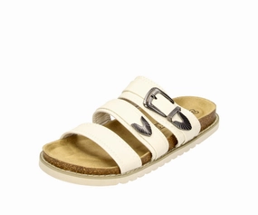Camille in Beige - Damen Slipper Espadrille Sandalen