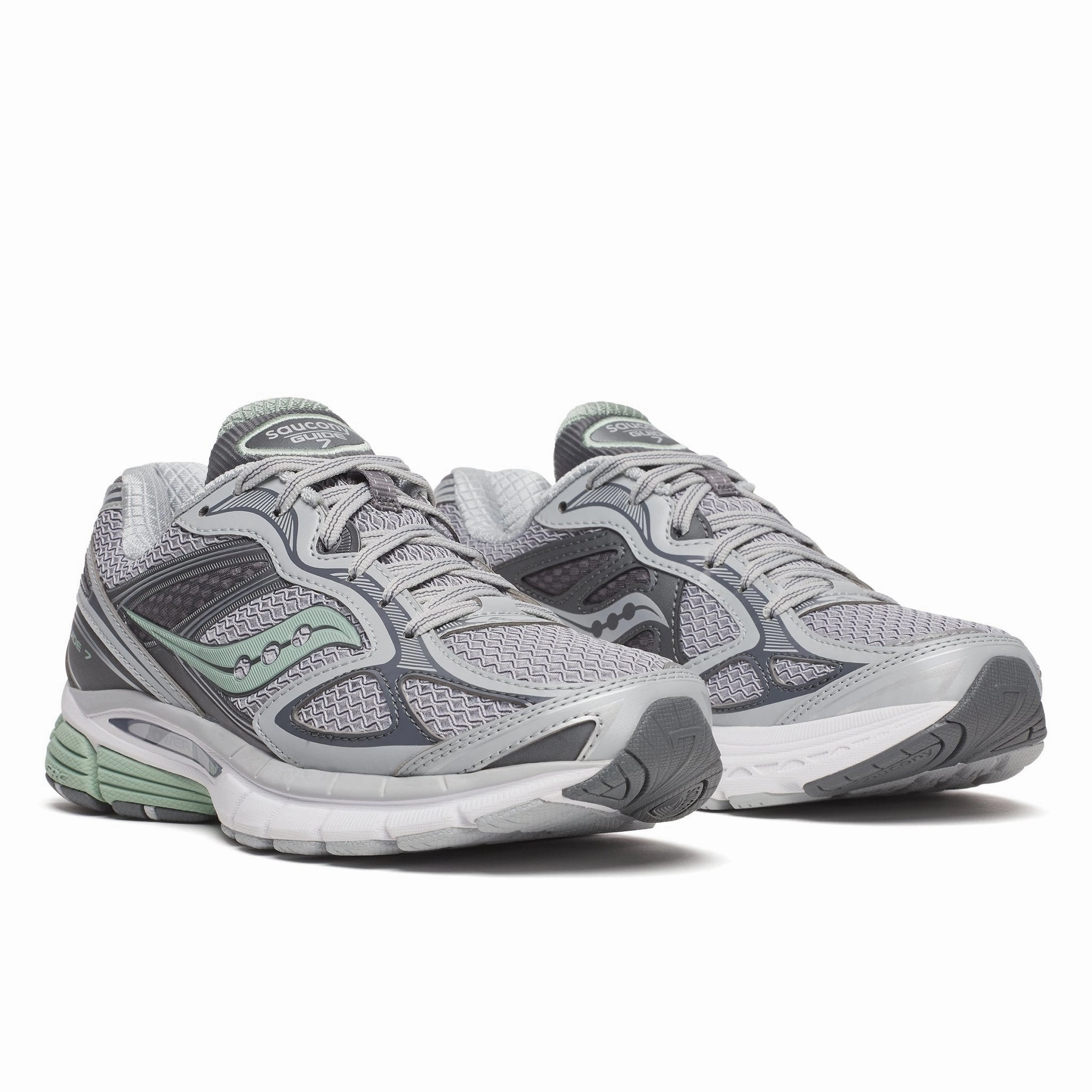 Herren Sneaker 2025 Saucony ProGrid Guide 7 Grey Aloe