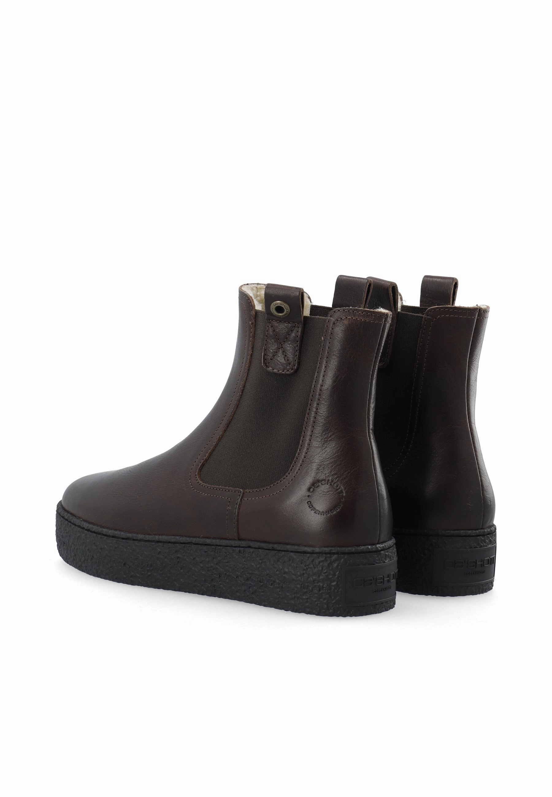 CASCAMILLA WARMLINED CHELSEA BOOT - Dark Brown Chelsea Boots Selbst Gestalten