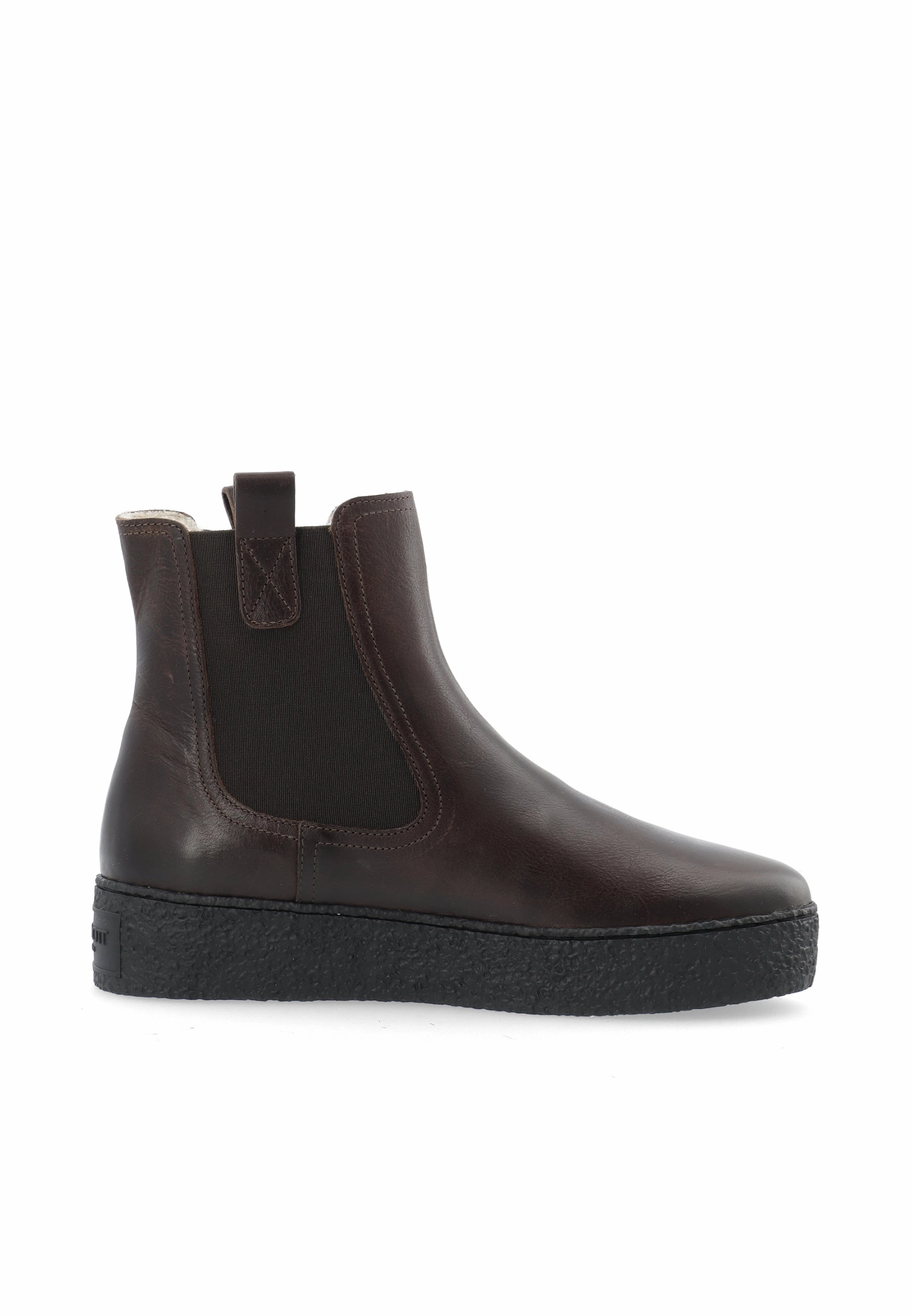 Chelsea Boots Mit Schnalle CASCAMILLA WARMLINED CHELSEA BOOT - Dark Brown