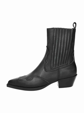 Boots And Ankle Boots CPH284 x Toni Garrn Used Leather black