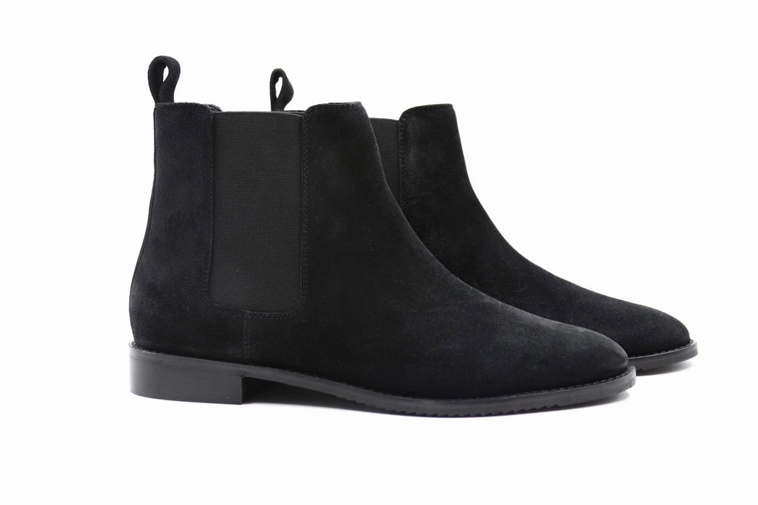 Safari Chelsea Boot Chelsea Boots Damen - Nero Suede