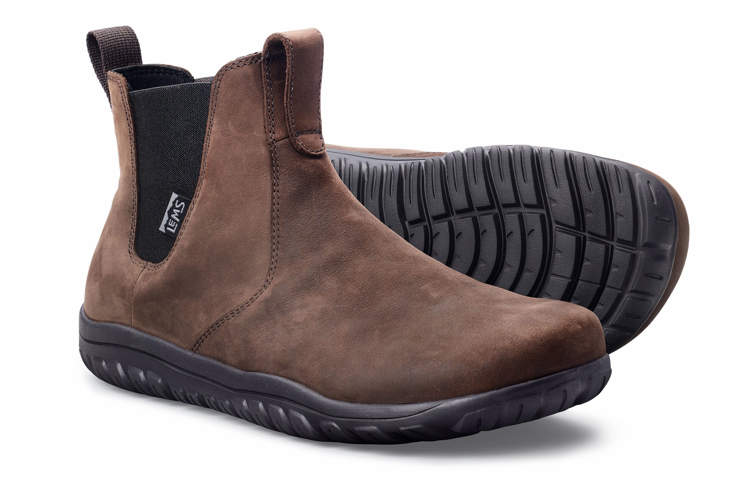 Chelsea Boots Schwarze Sohle Lems Chelsea Boot Waterproof - espresso