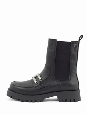 Nigel | Chelsea Boots Zwart Chelsea Ankle Boot