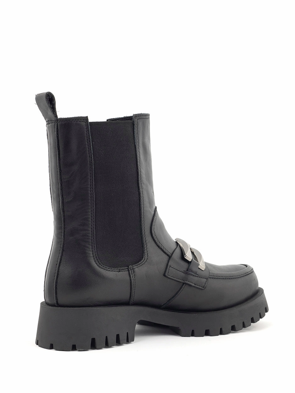 Chelsea Platform Boots Nigel | Chelsea Boots Zwart