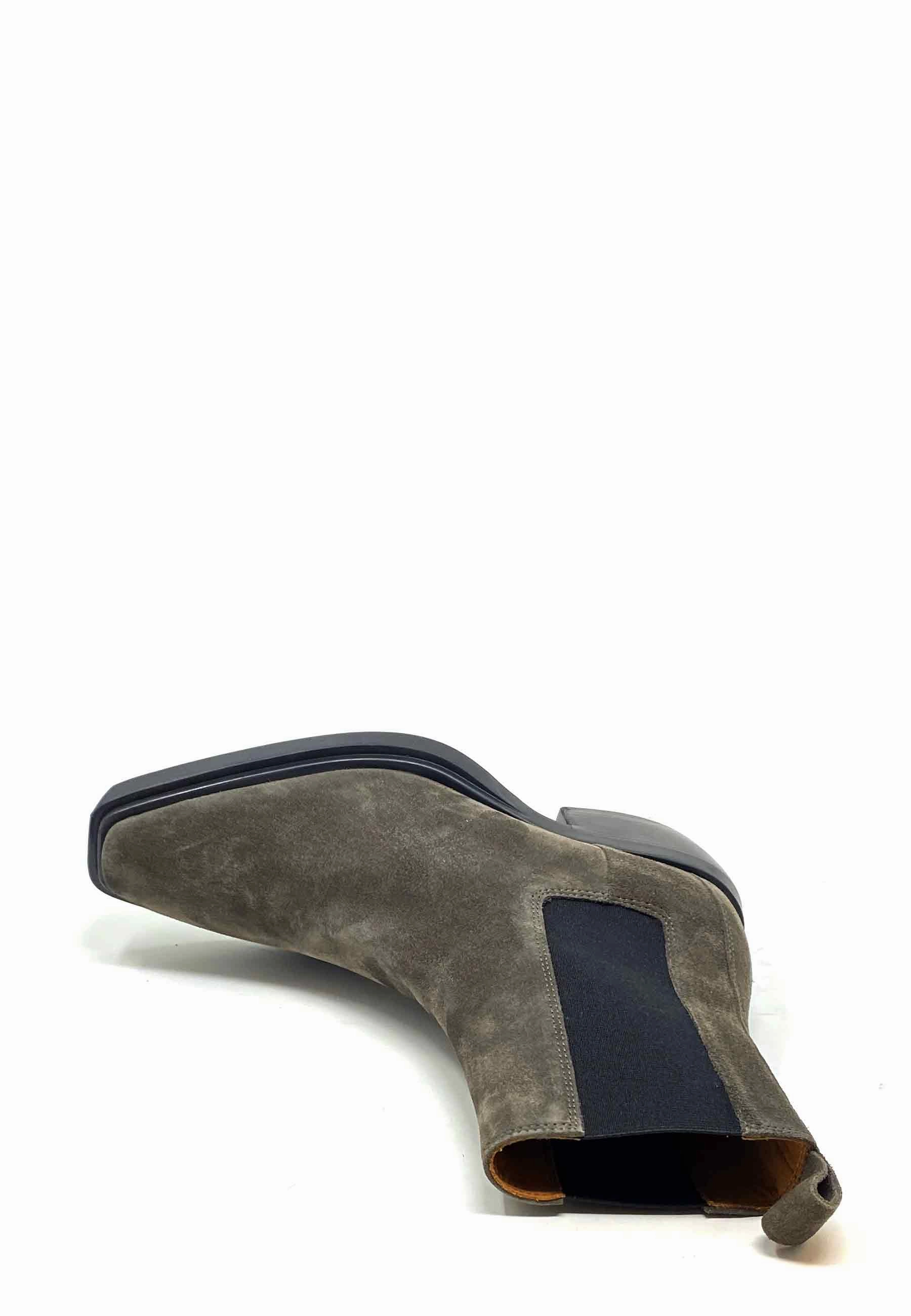 Chelsea Boots 5th Avenue CPH236 Cowboy Boot |Off Black Suede