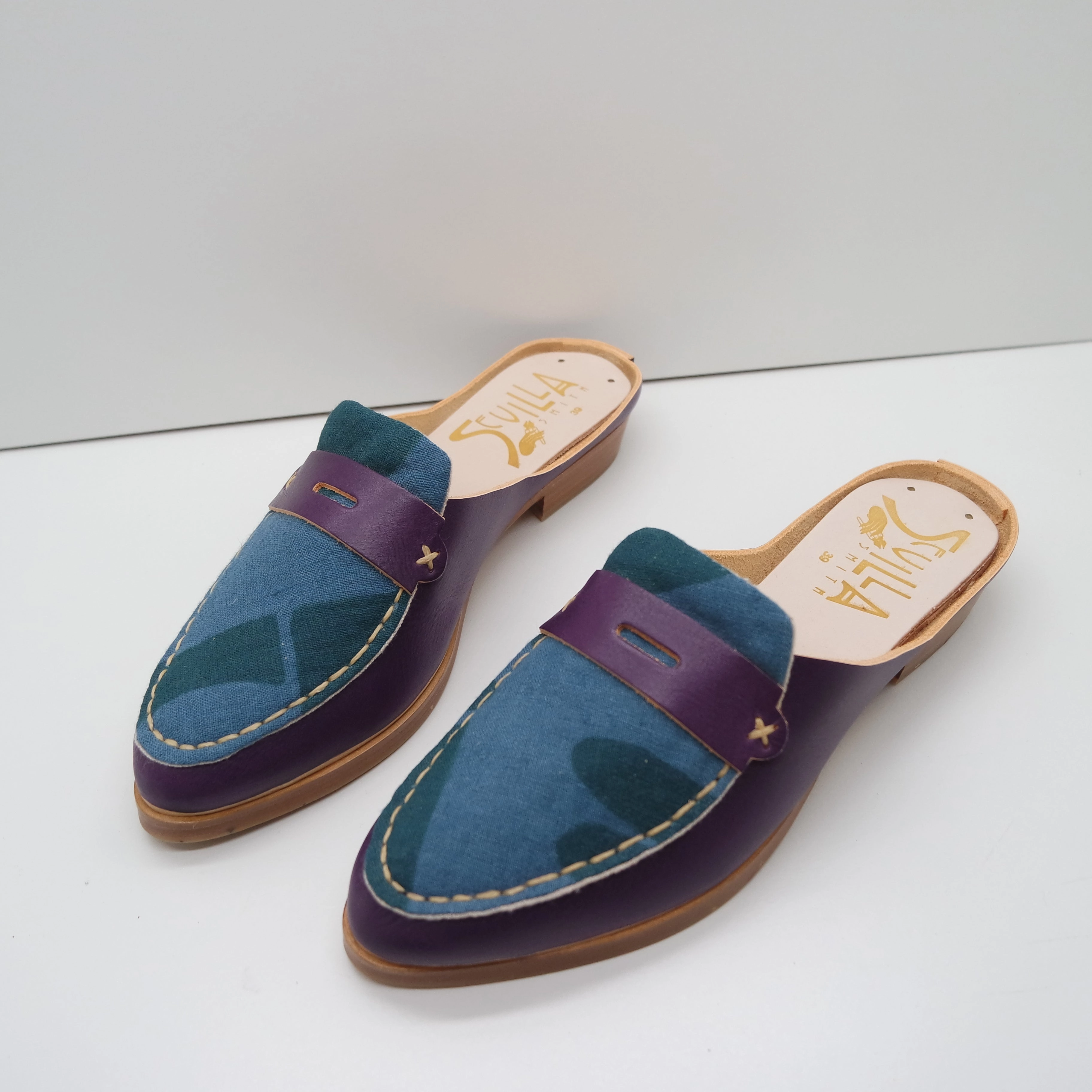 READY MADE. SIZE 39. THE MIA. UBE. 2CM HEEL. SLOW GOODS STUDIO LAKE 11 Loafers Golf