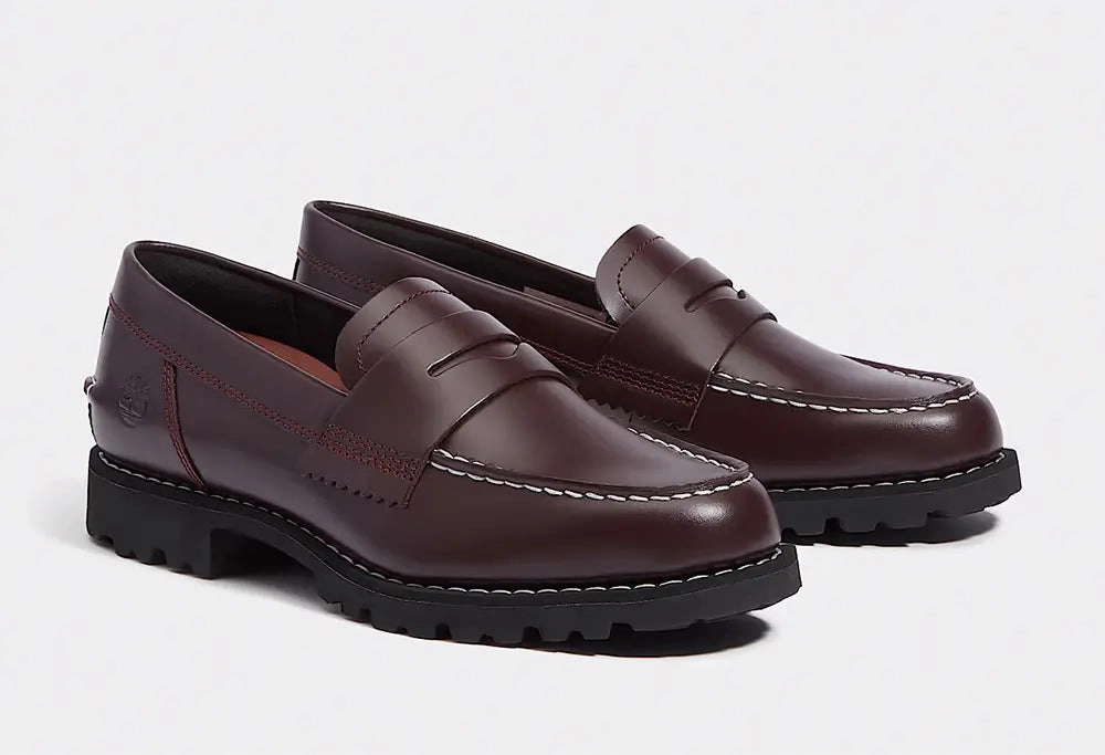 Loafers Tabi Timberland Mocassins Noreen Lite pour femme Bordeaux