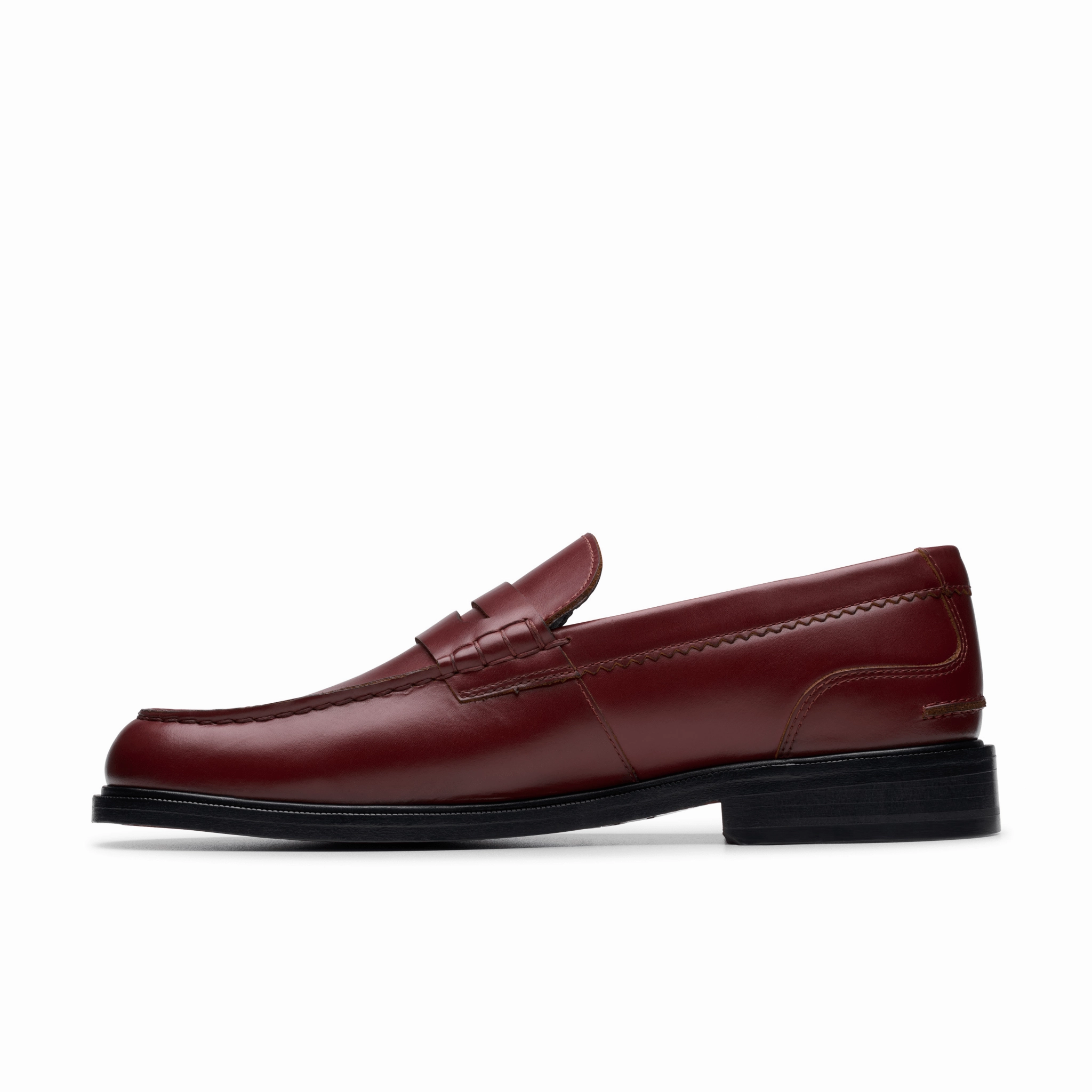 Origin Of Penny Loafers Clarks Originals Craft James Loafer Burgunderrot