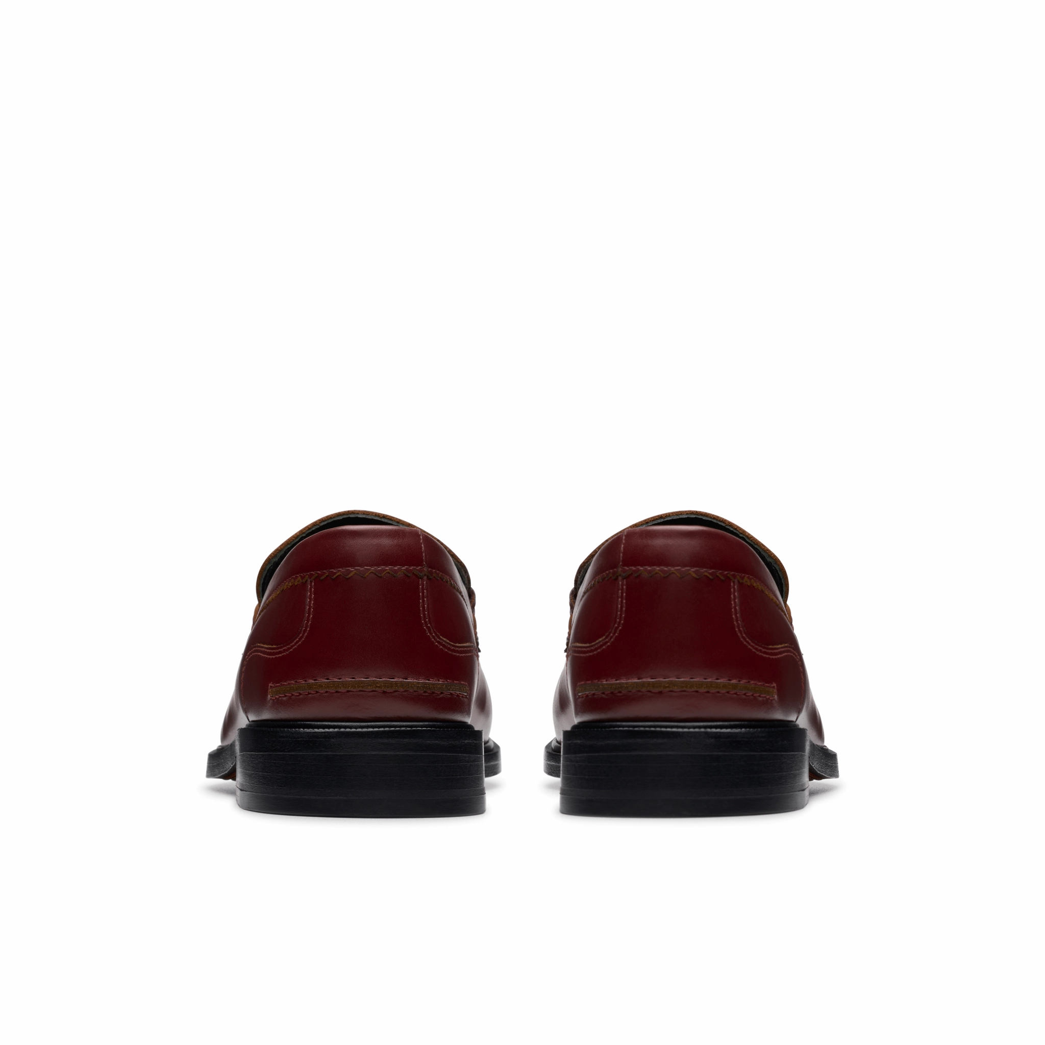 Clarks Originals Craft James Loafer Burgunderrot Eco Loafers