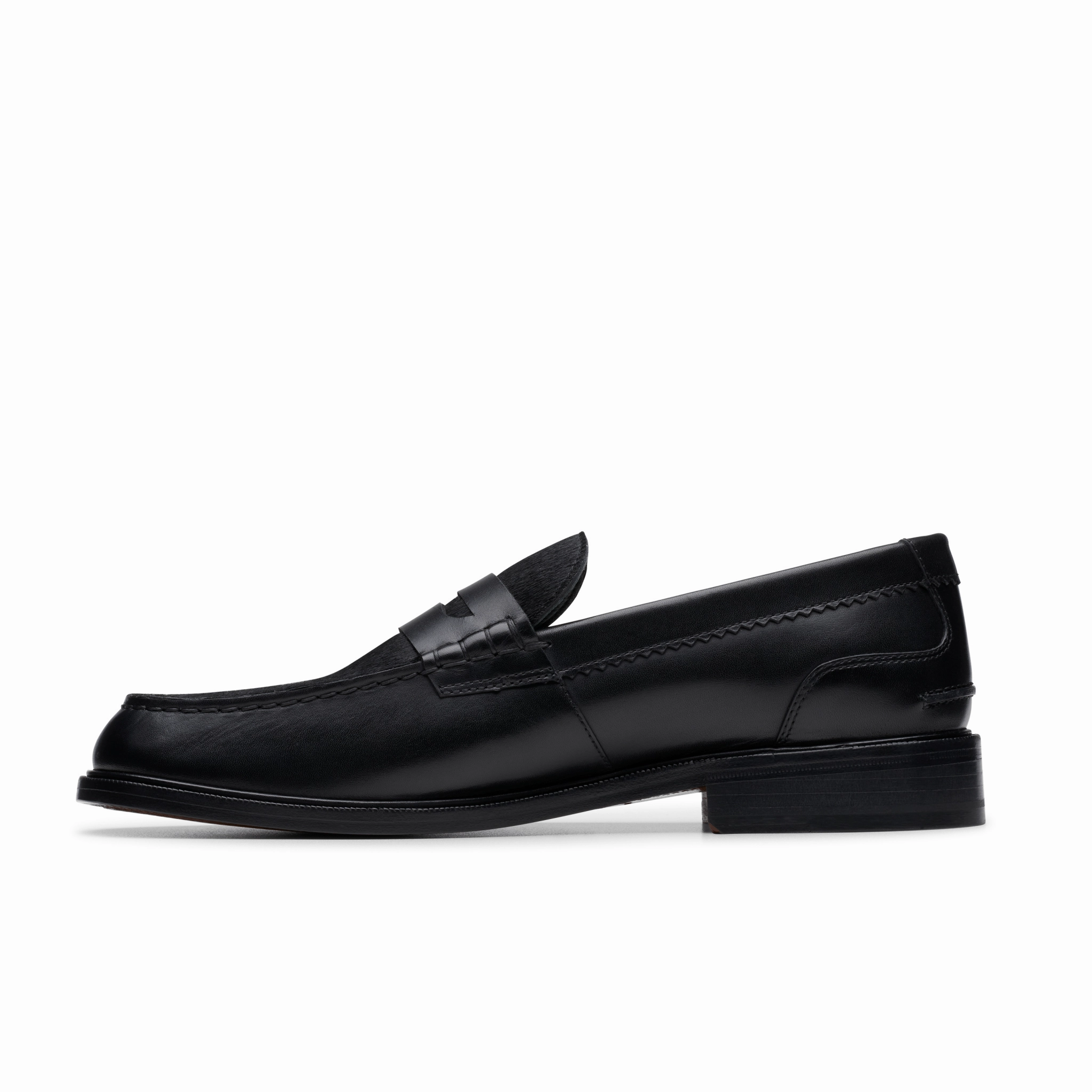 Clarks Originals Craft James Ponyhair Loafer Black Leather Quintana Loafers