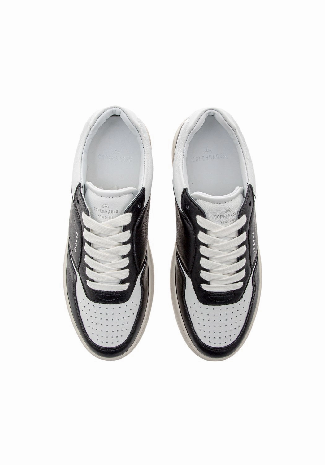 Weiße Schuhe Sneaker CPH1 vitello black