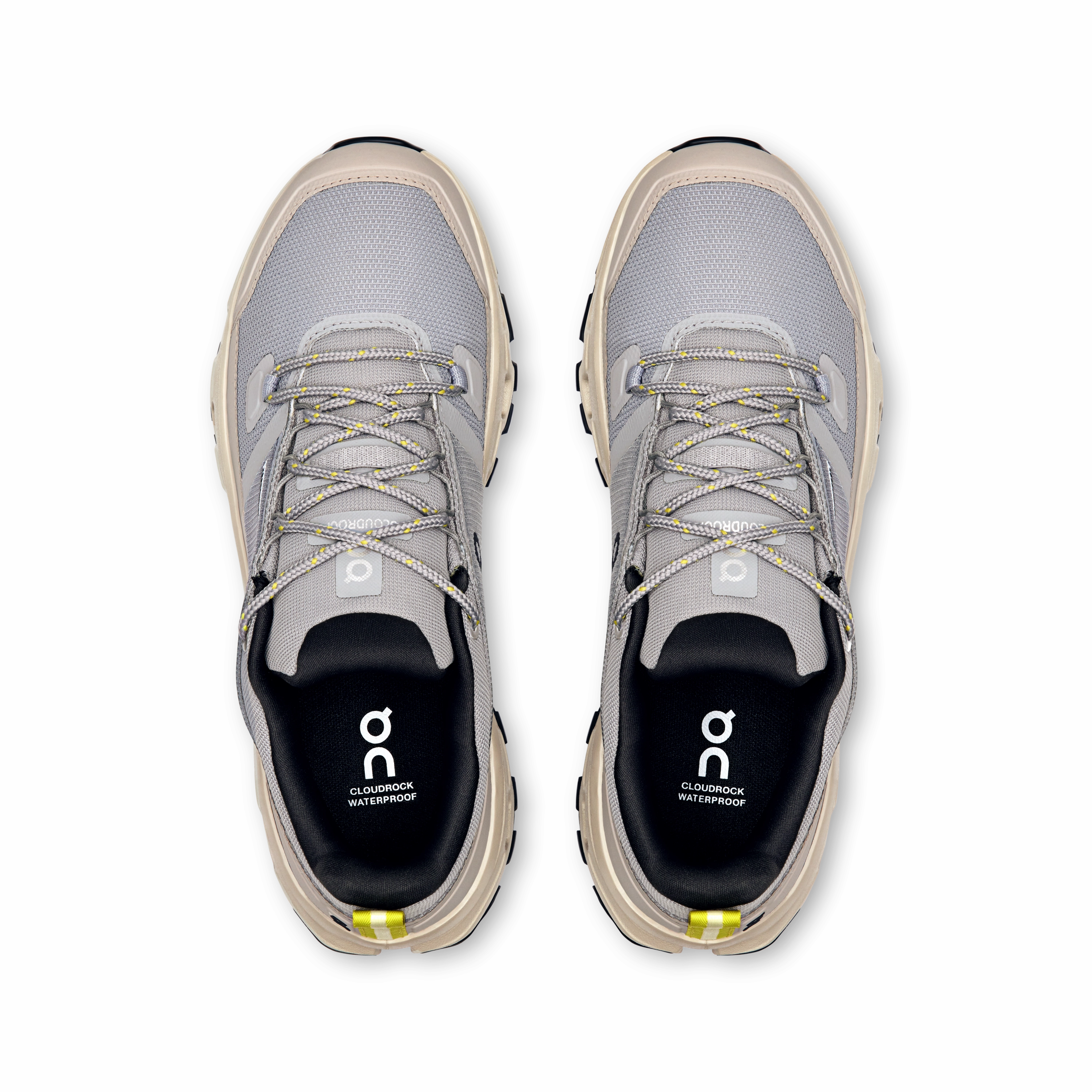 Burning High Heels CLOUDROCK LOW WP - Damen Wander- und Freizeitschuh | wasserdicht - Hellblau Beige