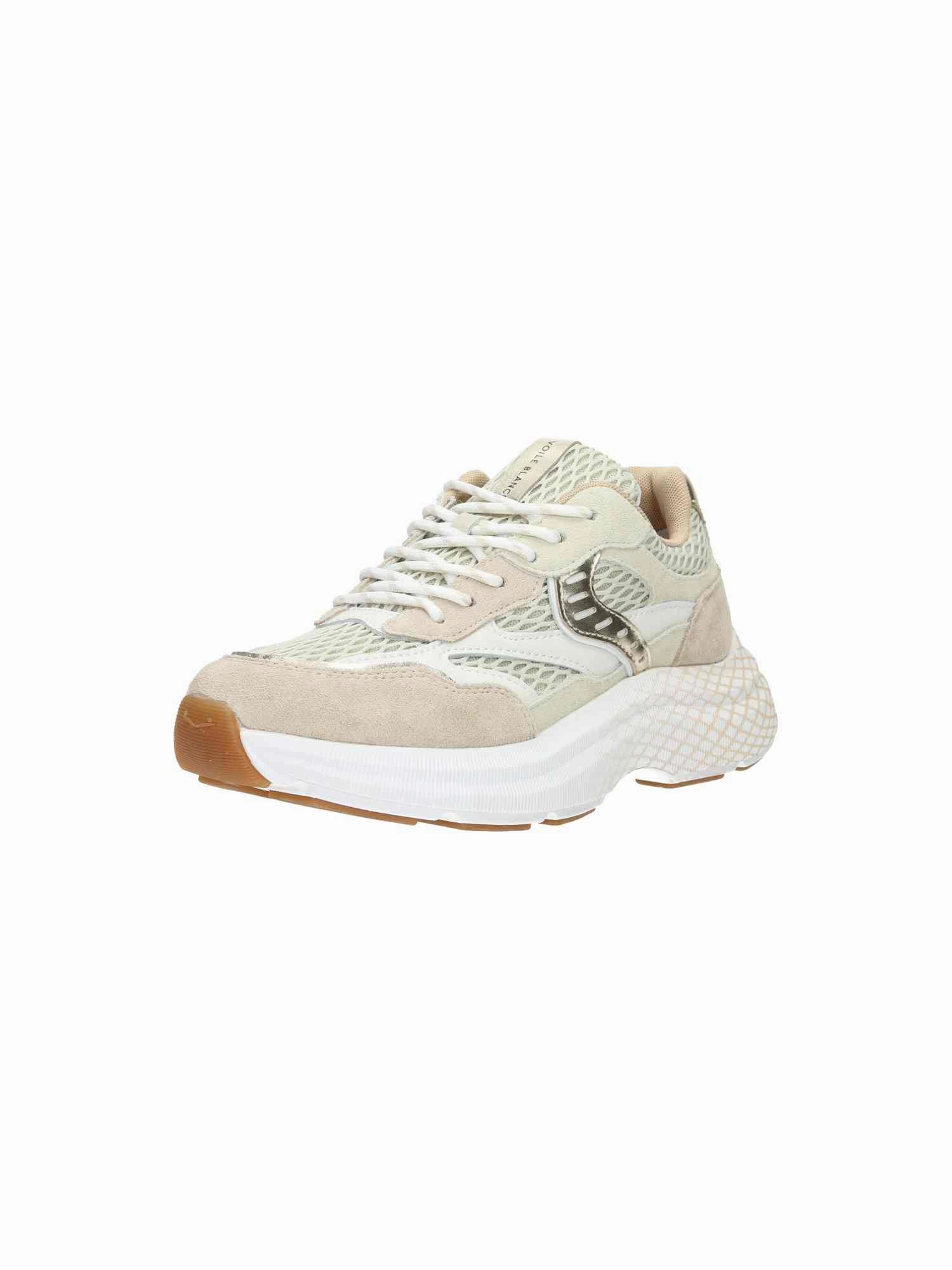 Club122. Suede/Mesh light beige/off white Sneaker Stern