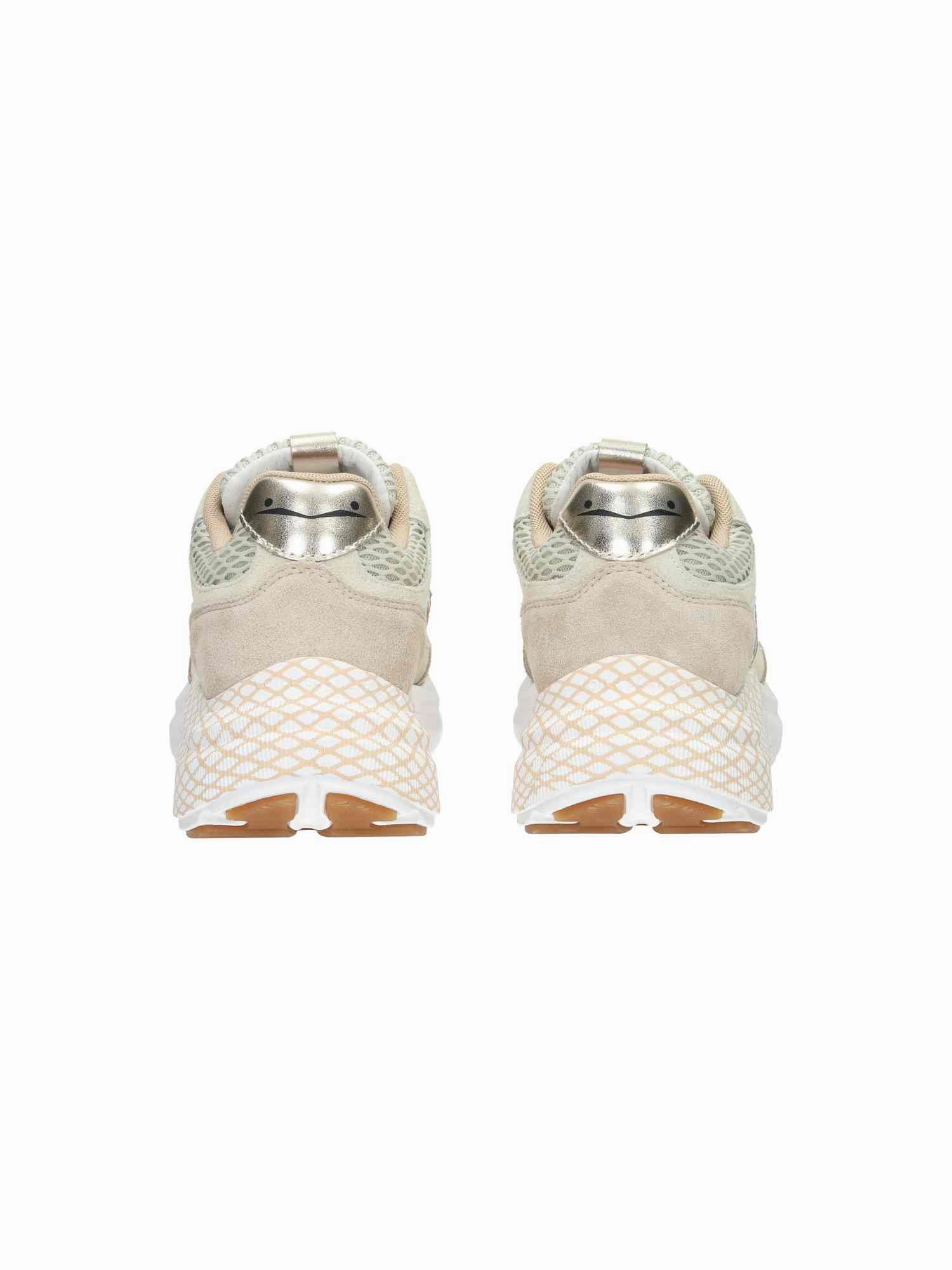 Sneaker Aufbewahrung Club122. Suede/Mesh light beige/off white