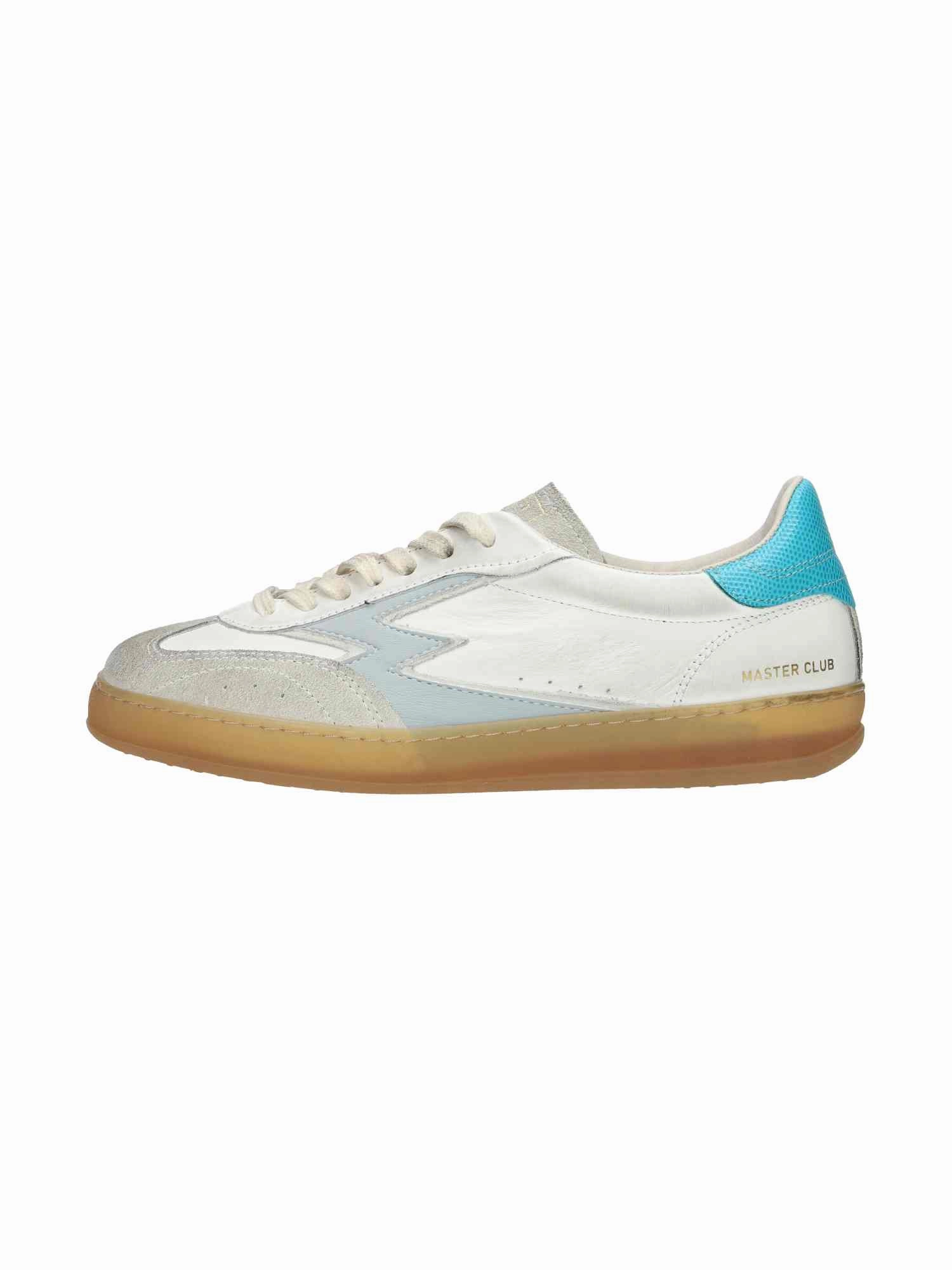 Club Turquoise Reptile Club white turquoise Racing Sneaker