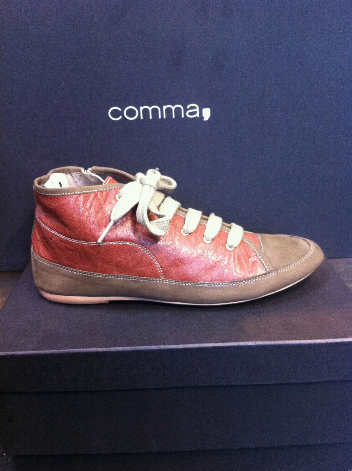 Sneaker Pavement Comma, Damenschuhe Freizeitschuhe Schuhe Sneaker Shoes Echtleder Braun