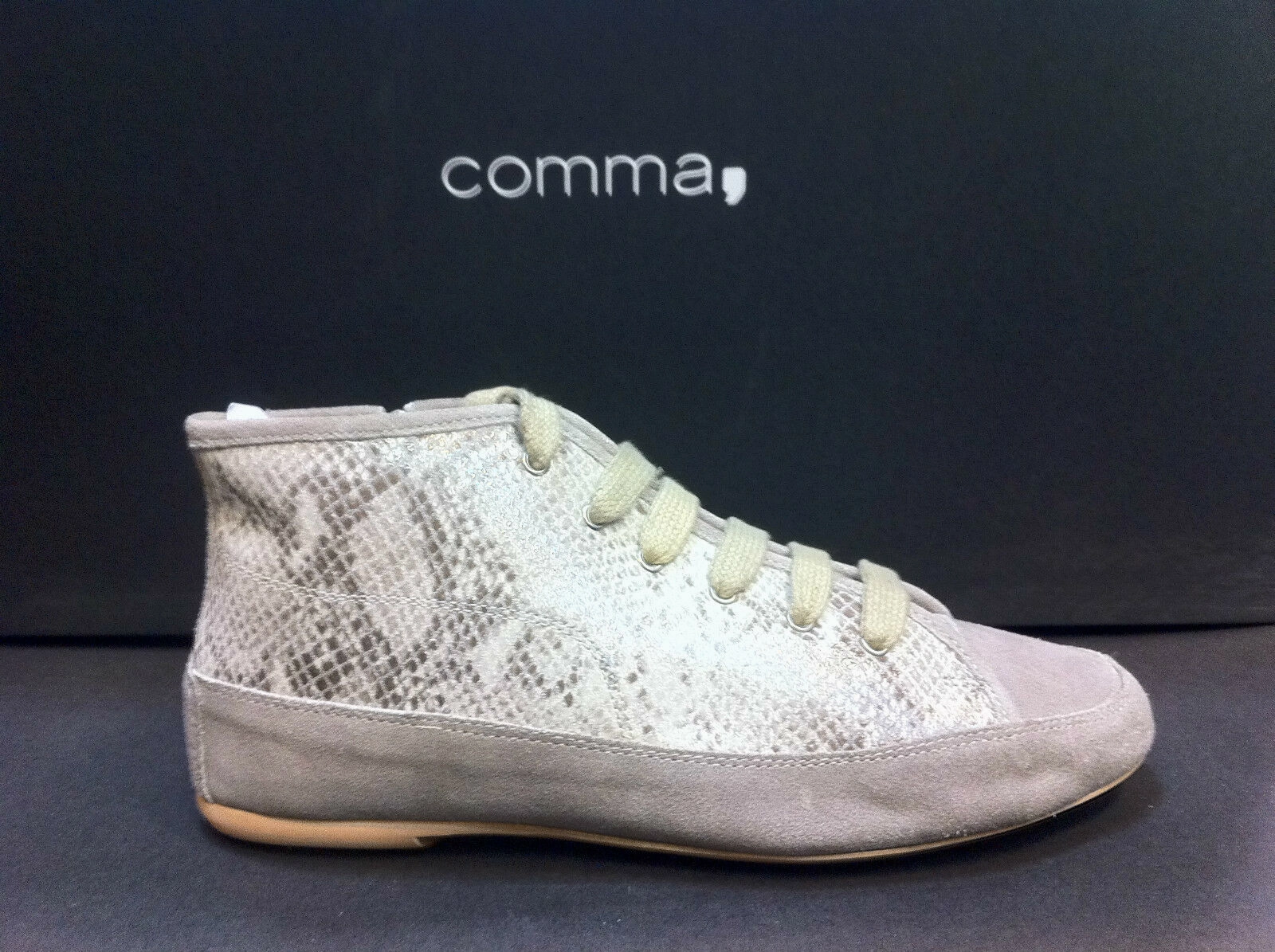 Rock Sneaker Comma, Damenschuhe BEA Schuhe Sneaker Elegante Schnrer