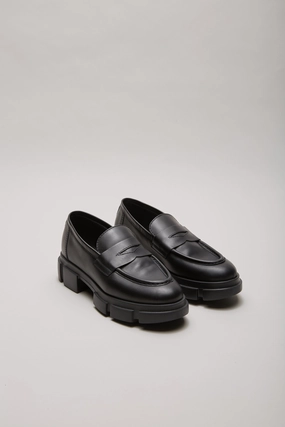 COMO Loafer black Gold Loafers