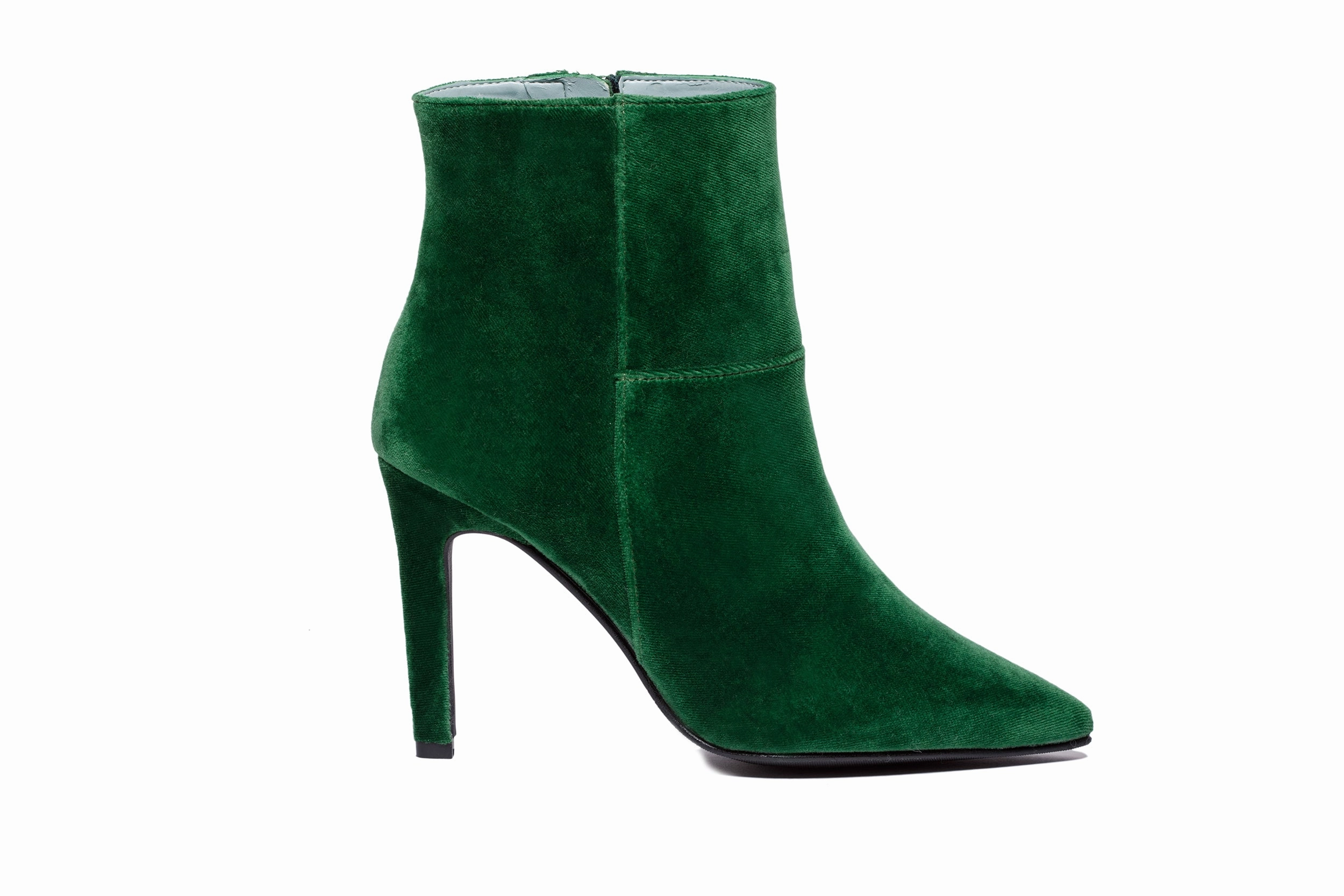 Types High Heels ROSE HIGH HEELS VELVET GREEN