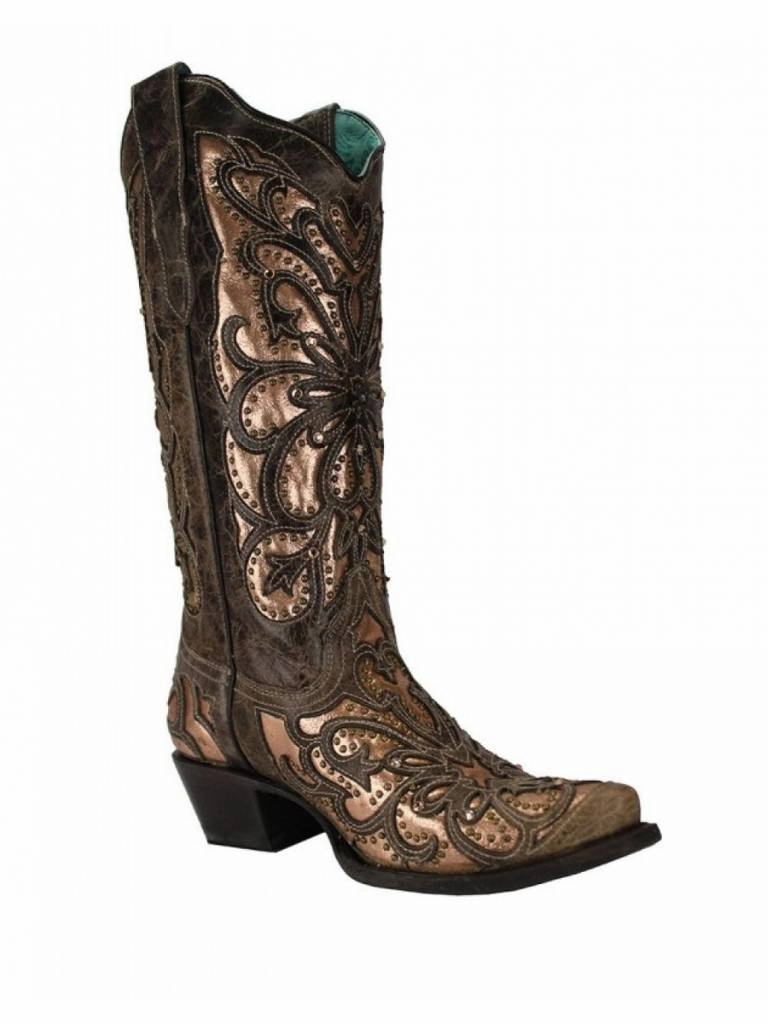 Corral Boots Westernboots Naturkautschuk Stiefel Pflege