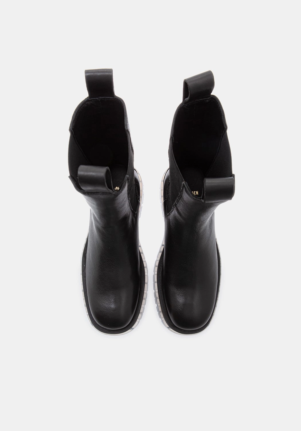 Amerikanische Stiefel CPH1000 Vitello Chelsea High black/clear