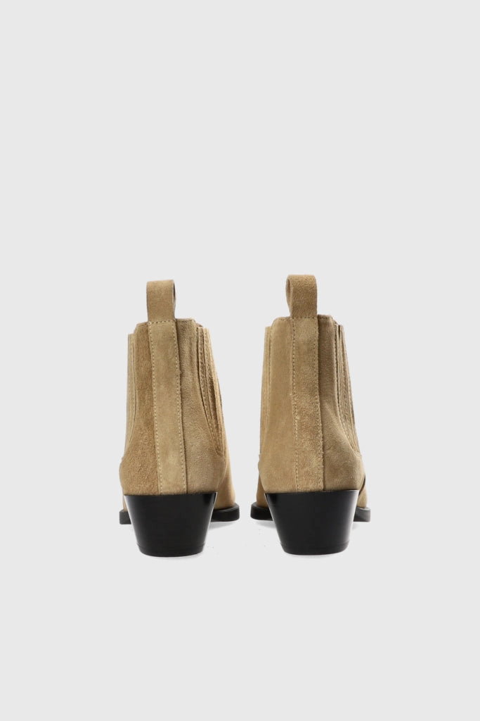 CPH244 SUEDE LIGHT HONEY CHELSEA BOOT Chelsea Boots Mit Plateausohle