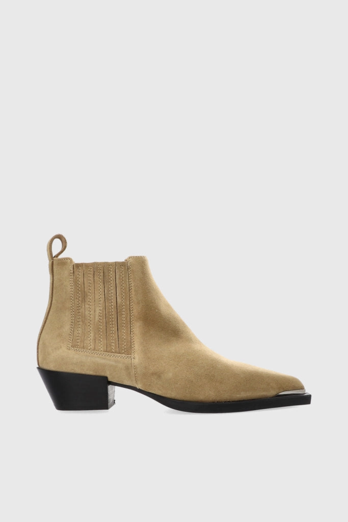 CPH244 SUEDE LIGHT HONEY CHELSEA BOOT Chelsea Boots Mit Plateau Absatz
