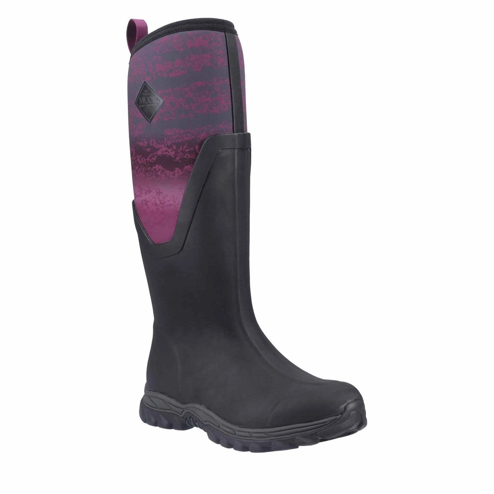 Winterstiefel Kniehoch Gefüttert Damen Arctic Sport II Stiefel | Black/Magenta Fade