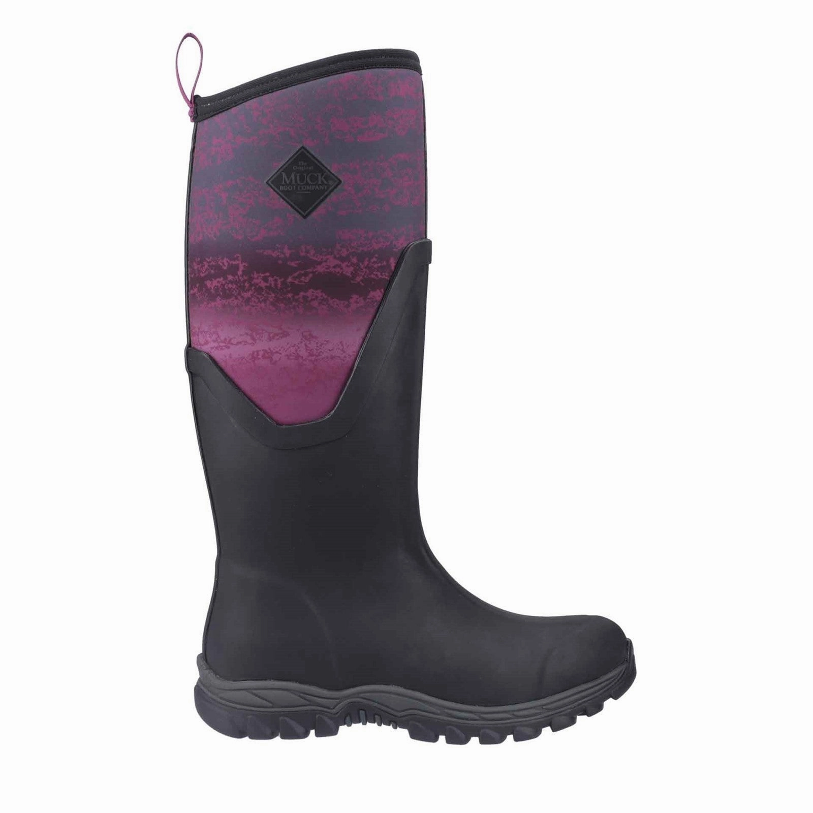 Damen Arctic Sport II Stiefel | Black/Magenta Fade Angulus Winterstiefel