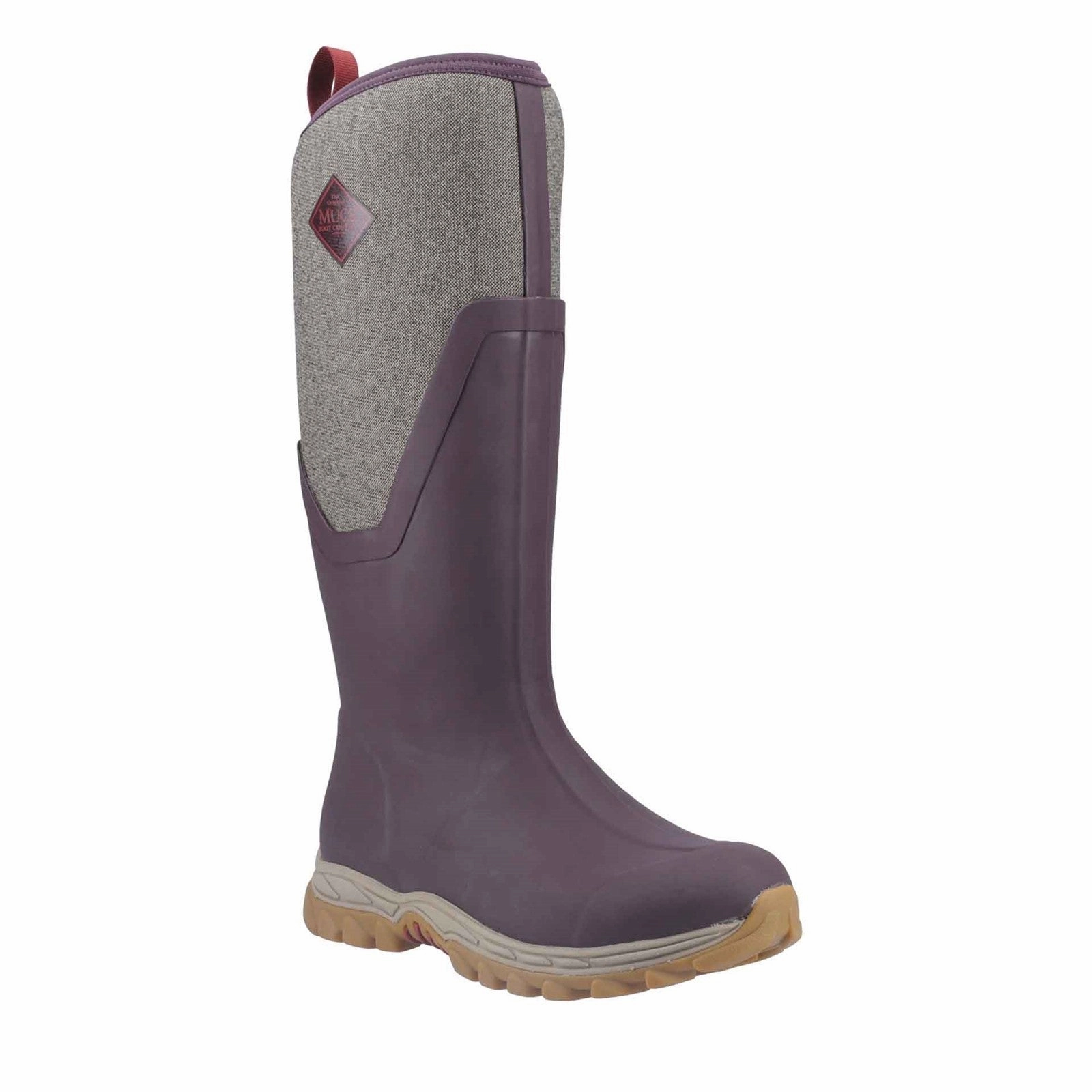 Damen Arctic Sport II Stiefel | Wine/Herringbone Winterstiefel Bis Minus 100 Grad