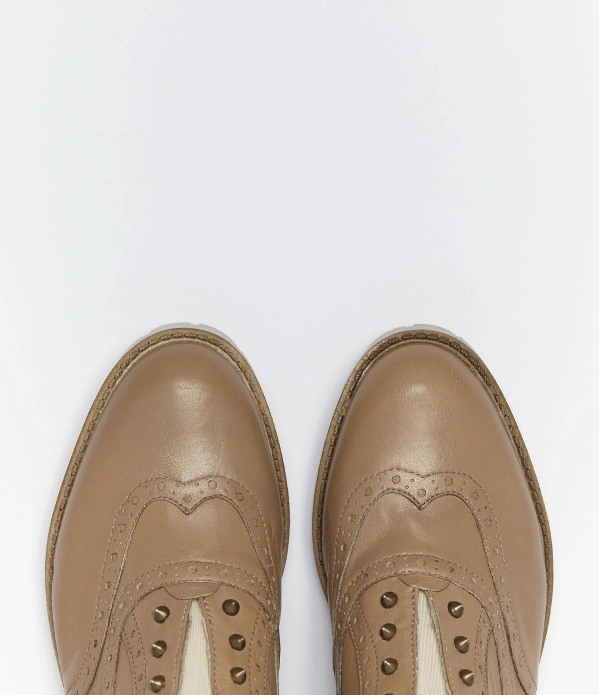 Damen Budapester Ines hellbraun For High Heels