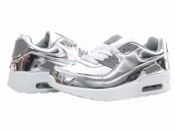 Izumi Laufschuhe Damen Freizeit Sneaker Sportschuhe Laufschuhe Turnschuhe Silver # 43