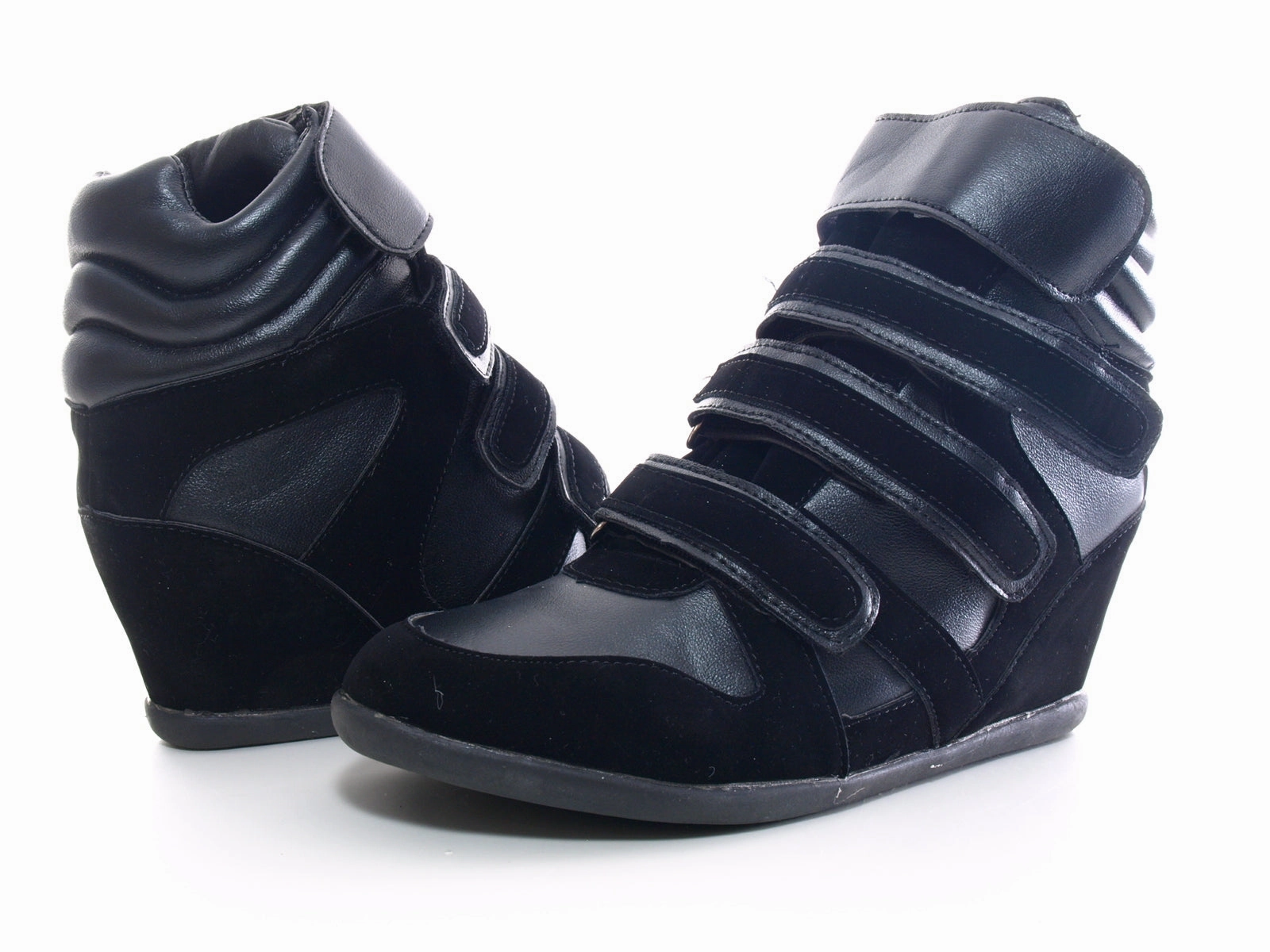 Bgv Sicherheitsschuhe Damen Keilabsatz Boots Stiefelette Black # A08