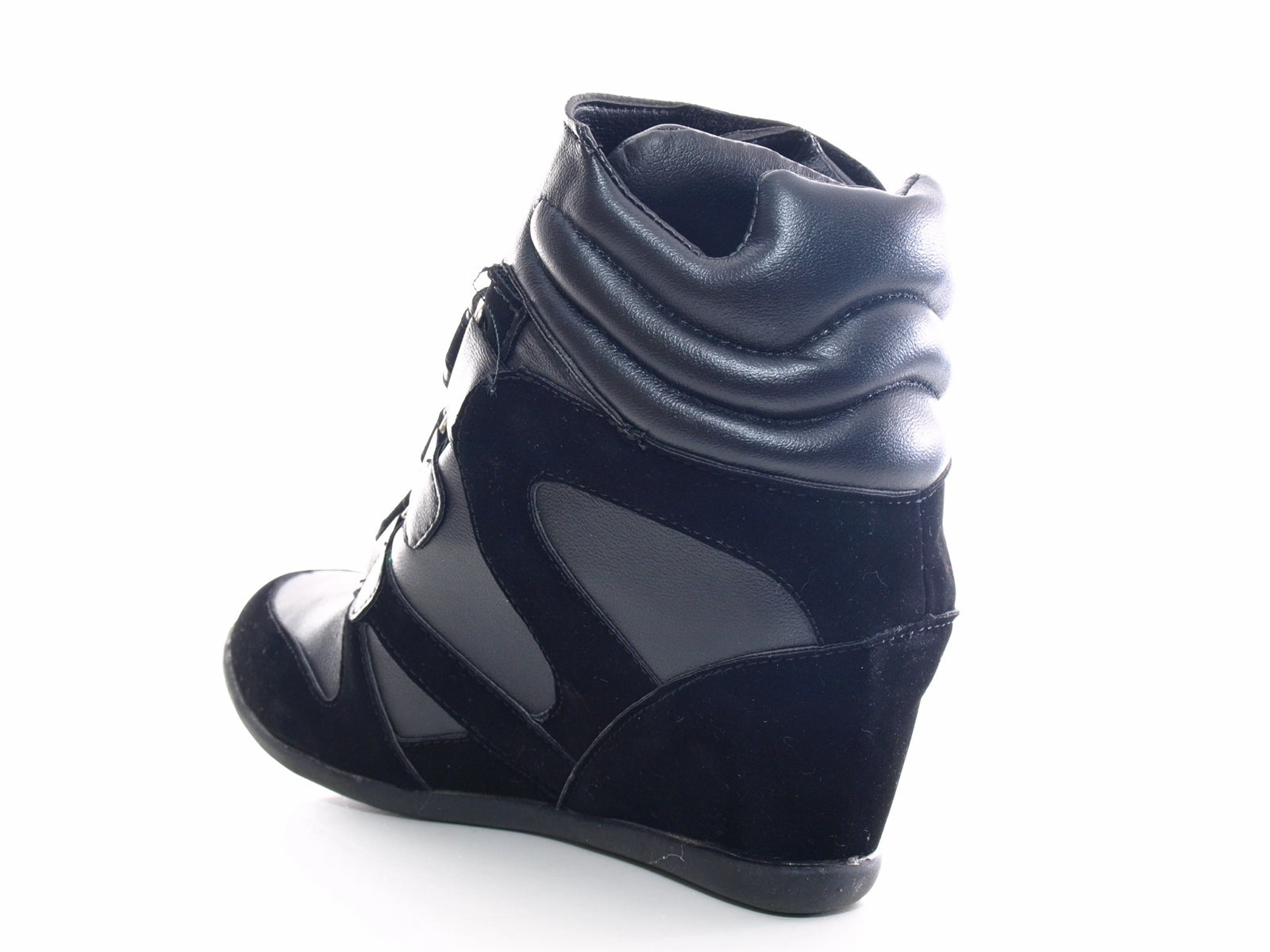 Meindl Sicherheitsschuhe Shop Damen Keilabsatz Boots Stiefelette Black # A08