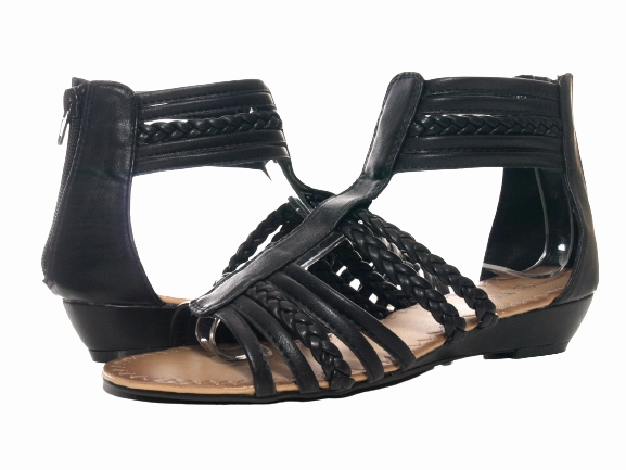 Damen Keilabsatz Sandalen Sommerschuhe Sandaletten Black # 939 Orthosun Ergonomische Schmerzlindernde Sandalen