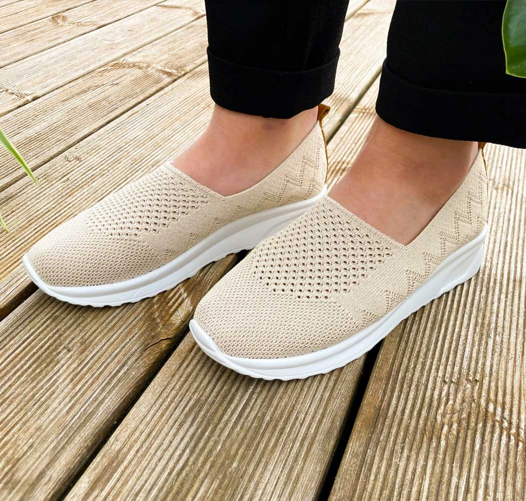 Damen Mokassins Looke FRANCENE Laufen Laufschuhe