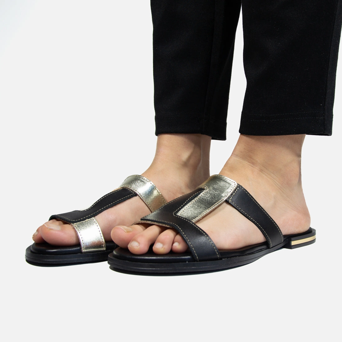 Damen Pantolette Looke MELISSA Dg Sandalen