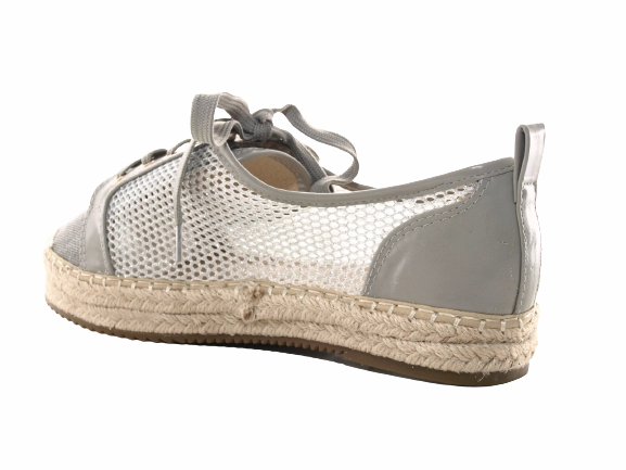 Sicherheitsschuhe Für Verkäufer Damen Plateau Slipper Espadrilles Spitzenstoff Slip On # 162