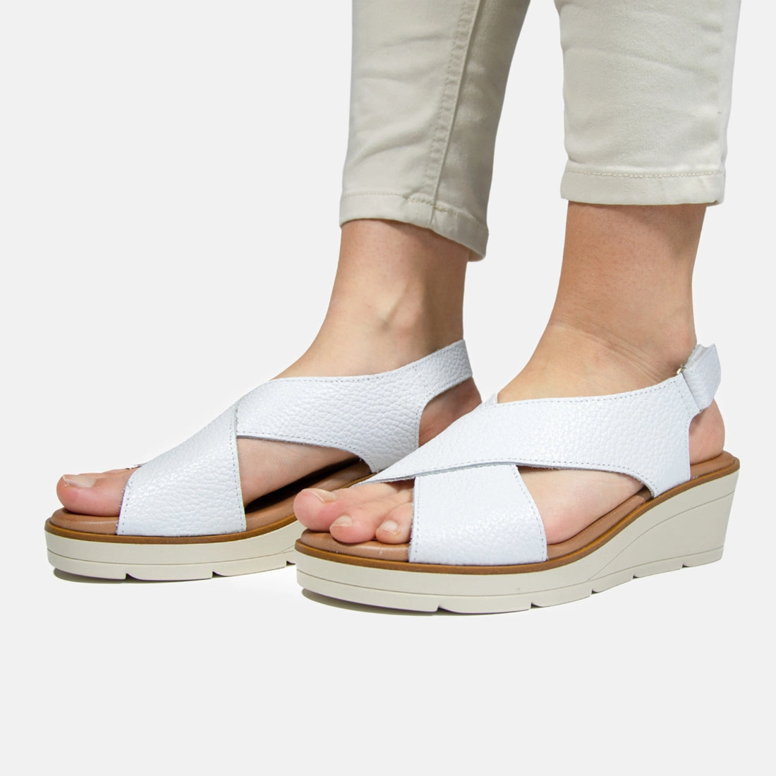 Sandalen Für Breite Dicke Füße Damen Sandalen Looke ELISABETH