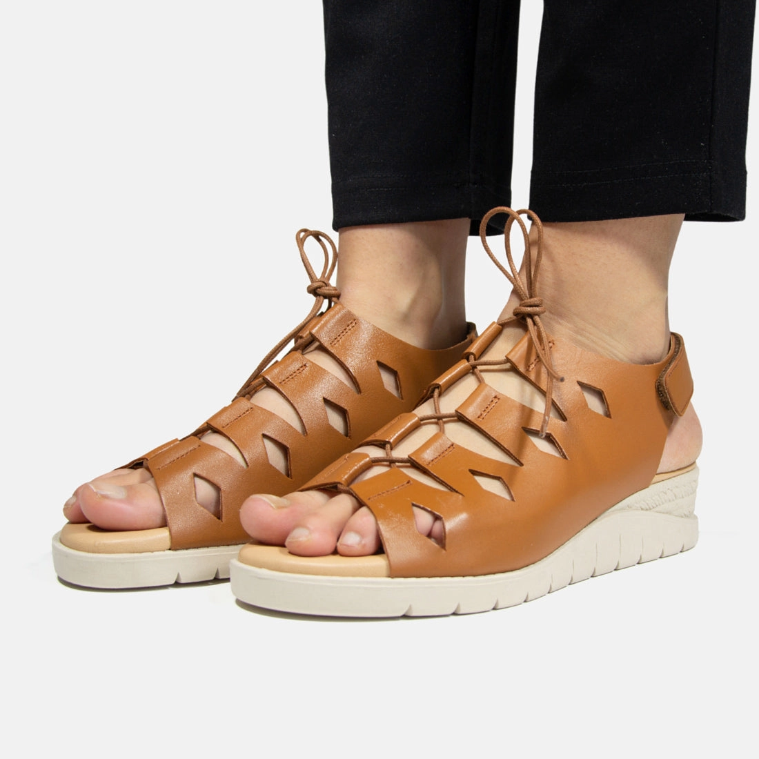 Damen Sandalen Looke MAELLE Griechische Sandalen