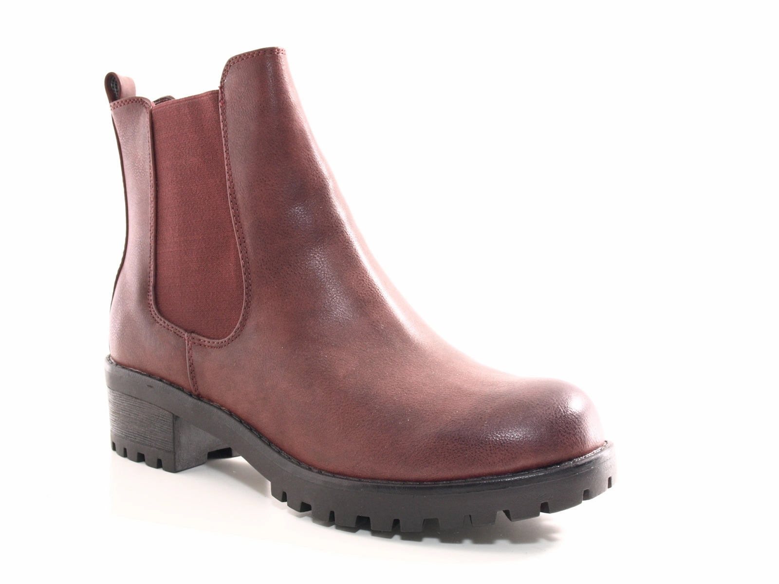 Sicherheitsschuhe Von Würth Damen Schlupf Ankle Boots Stiefelette Wine # 945