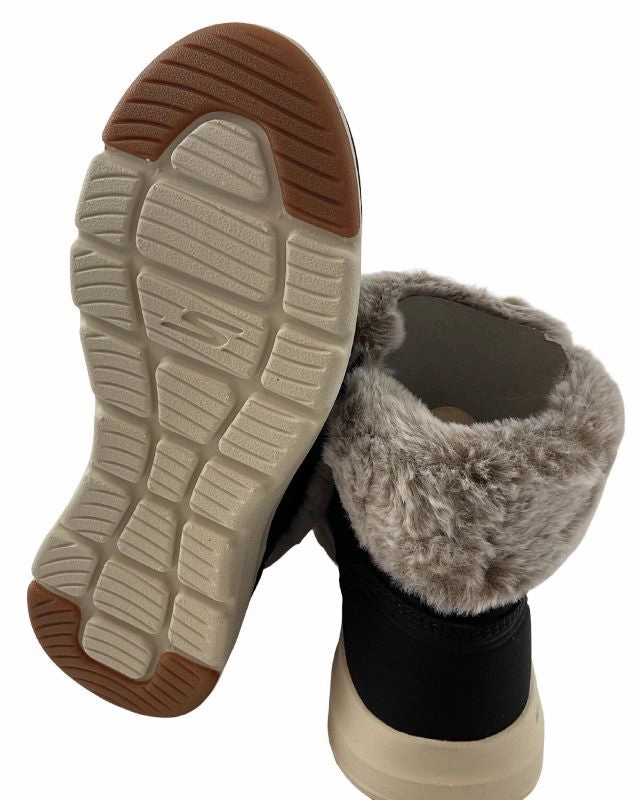 Stiefel Mit Stulpen Kombinieren Damen Skechers Stiefel GLACIAL ULTRA-MOUNTAIN MUSE144199/BLK