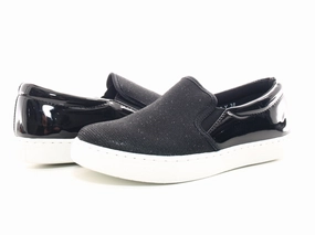 Spherica Loafers Damen Slipper Ballerina Loafer Mokassins Slip On Flats Freizeit Black # 6220