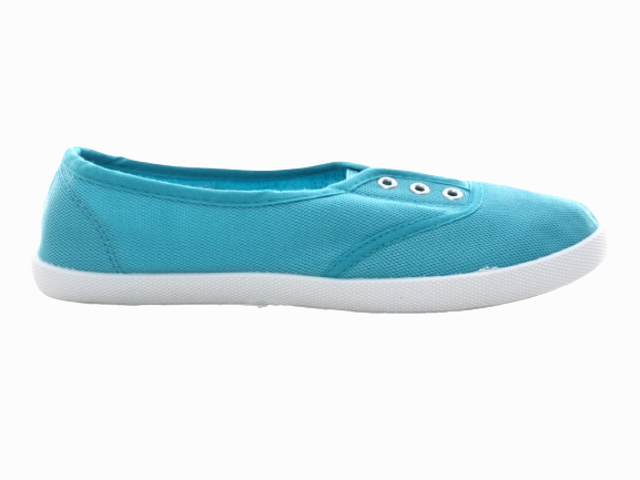 Moc Toe Loafers Damen Slipper Ballerina Loafer Mokassins Slip On Flats Freizeit Blue # 015