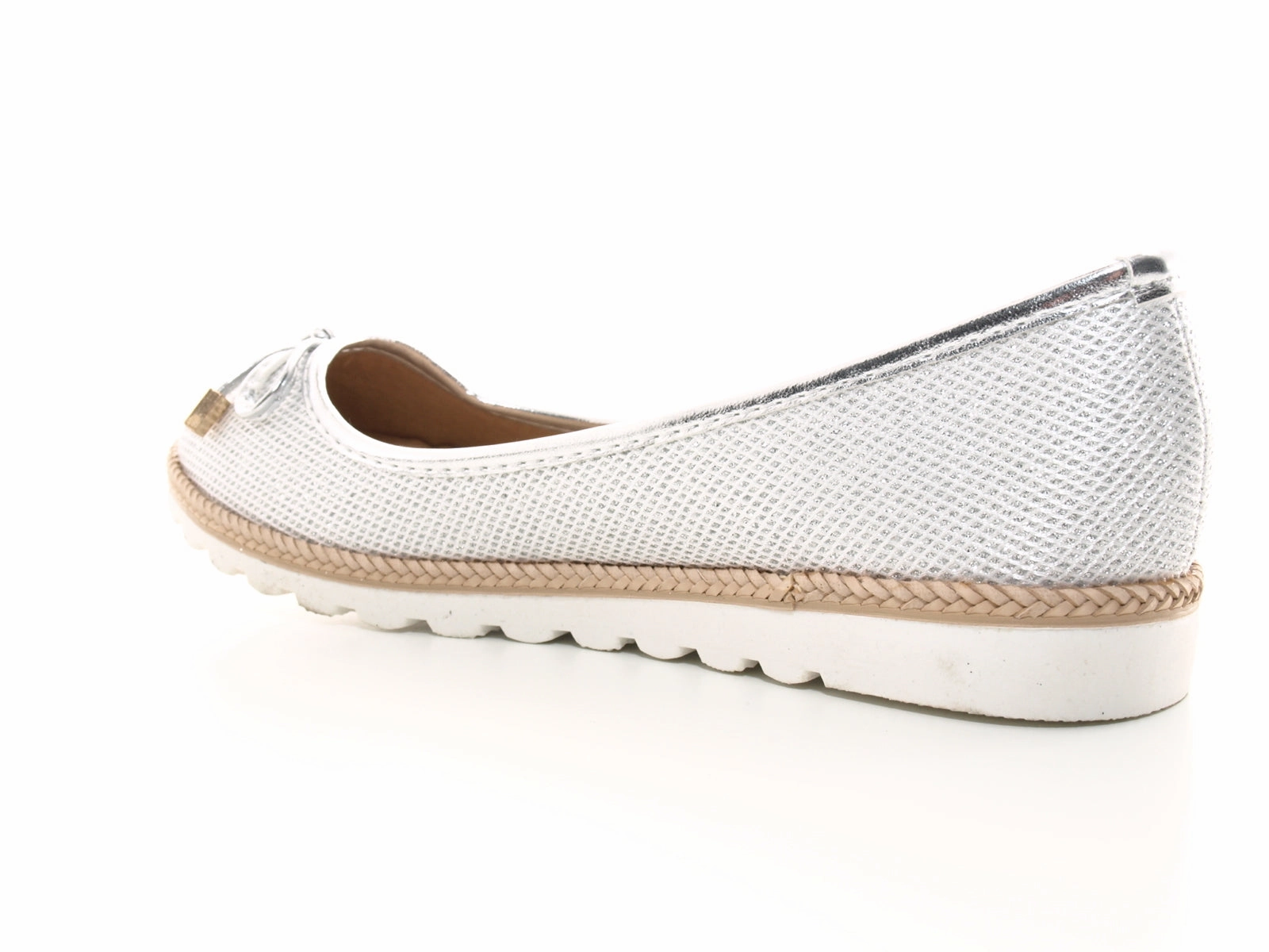 Leather Loafers With Buckle Damen Slipper Ballerina Loafer Mokassins  Slip On Flats Freizeit Silver #  6289