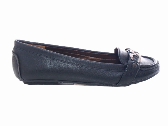 Damen Slipper Halbschuhe Ballerina Loafer Mokassins Slip On Flats Freizeit Black # 012 Old Money Loafers Review