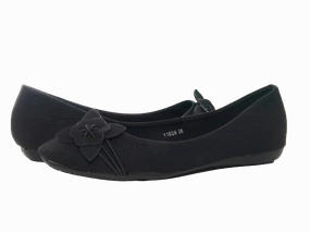 Tory Burch Leather Loafers Damen Slipper Halbschuhe Ballerina Loafer Mokassins Slip On Flats Freizeit Black # 11628