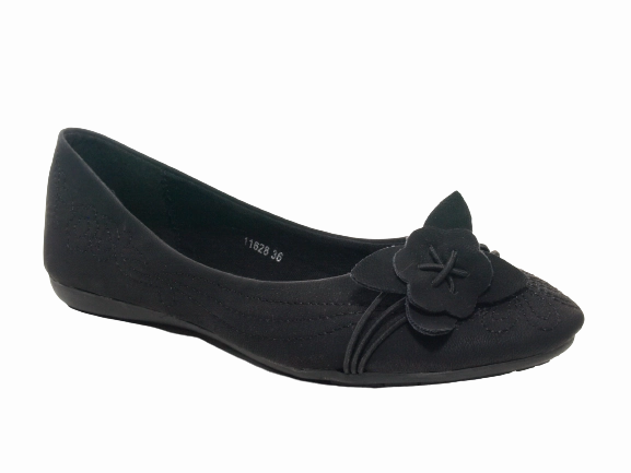 Gh Wide Loafers Damen Slipper Halbschuhe Ballerina Loafer Mokassins Slip On Flats Freizeit Black # 11628